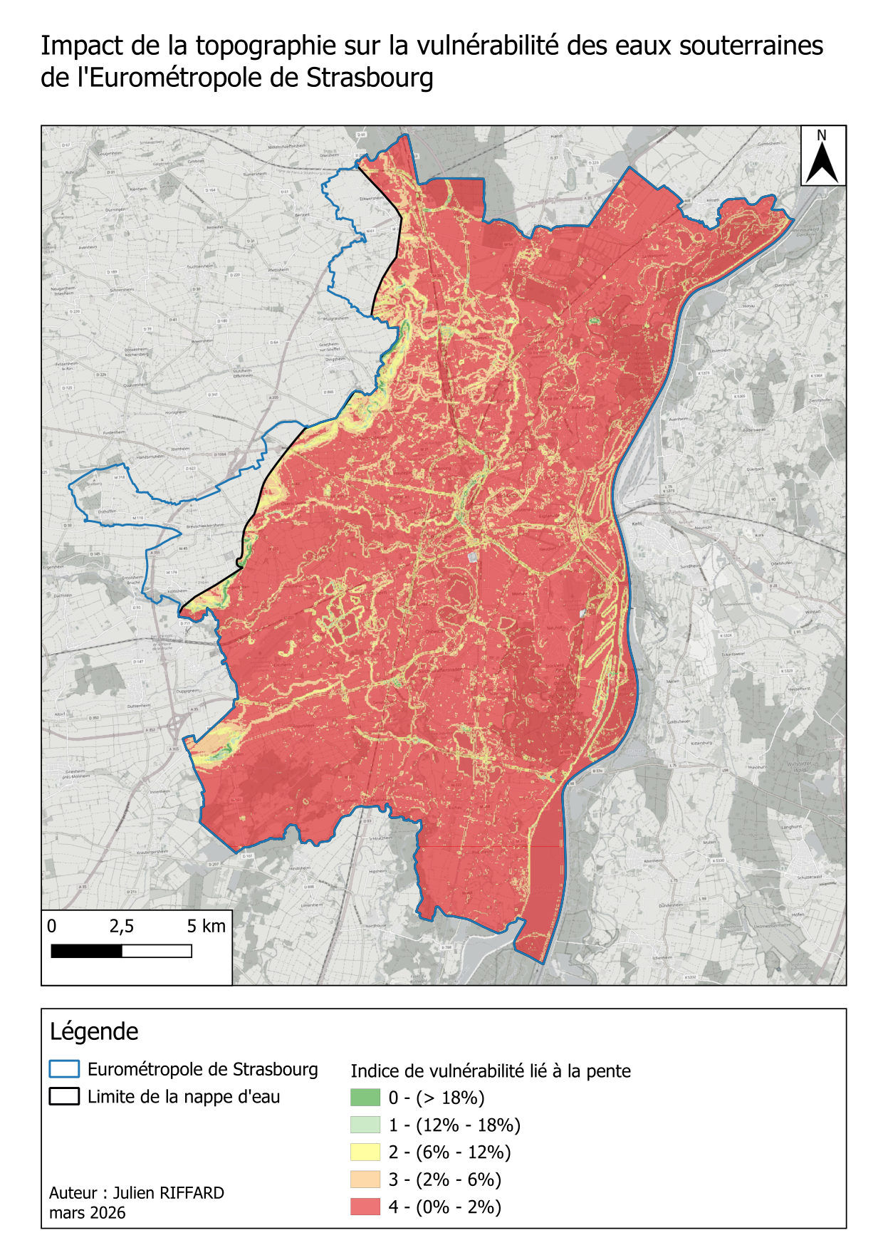 Impact de la topographie
